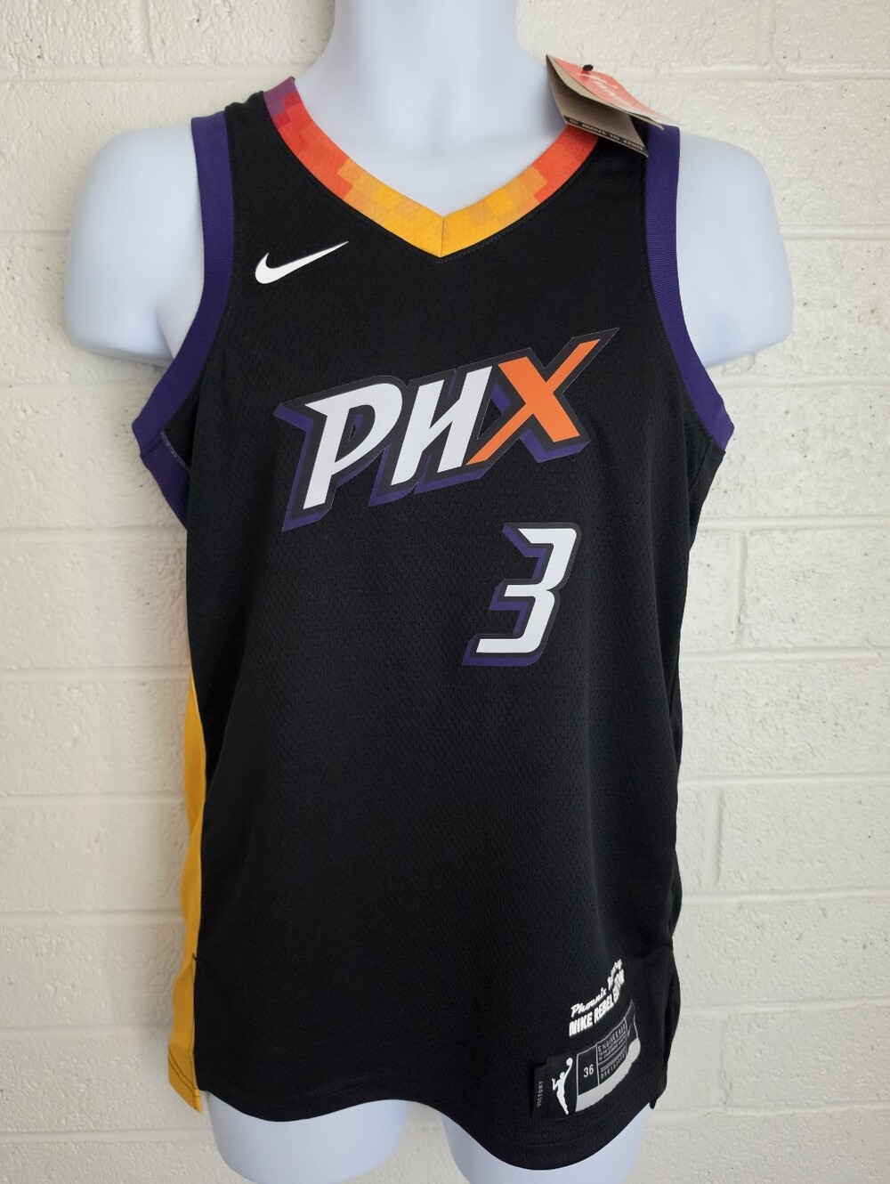 Nike Phoenix Mercury Diana Taurasi #3 Rebel Edition WNBA Jersey Women’s XS
